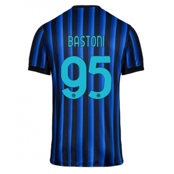 Inter Milan Alessandro Bastoni #95 Maglia Gara Casa Repliche 2025-26 Maniche Corte